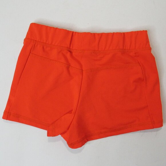 3 Hooters Girl's Waitress Orange Uniform Shorts Size XS - Picture 5 of 10